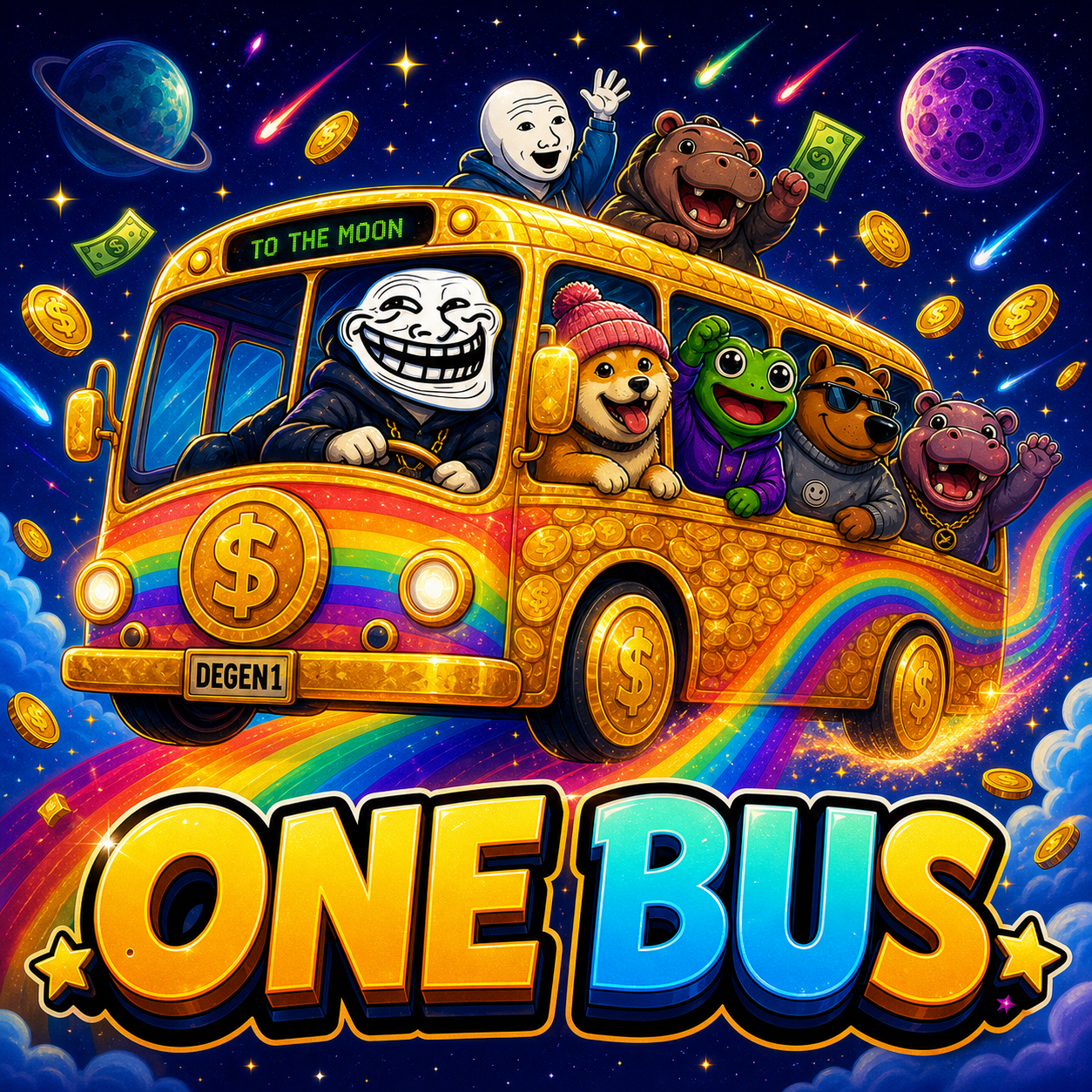 $DREAM one bus meme